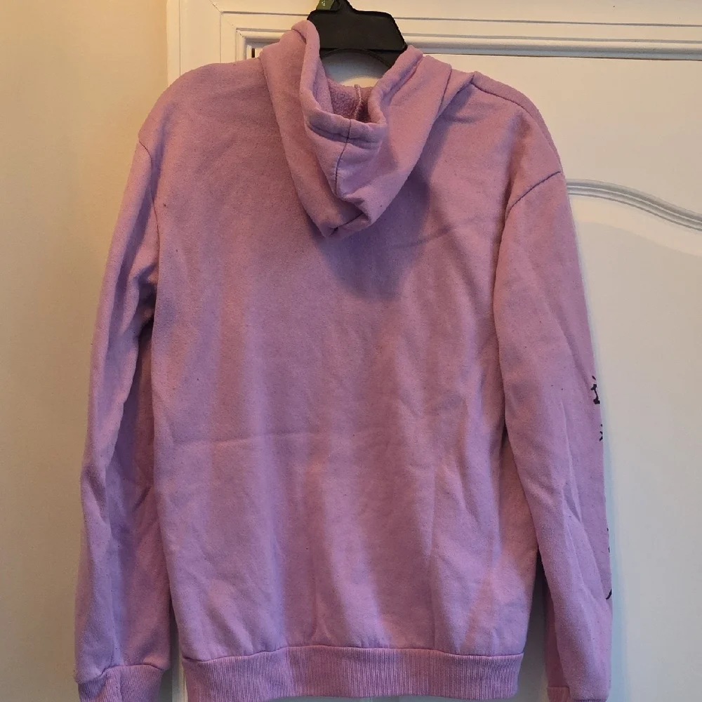 Attack On Titan Eren Yeager Purple Graphic Hoodie - Picture 2 of 5